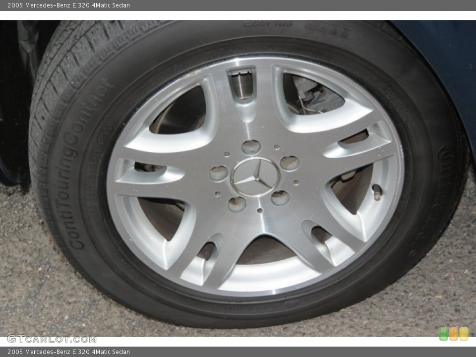 2005 Mercedes-Benz E 320 4Matic Sedan Wheel and Tire Photo #75135153