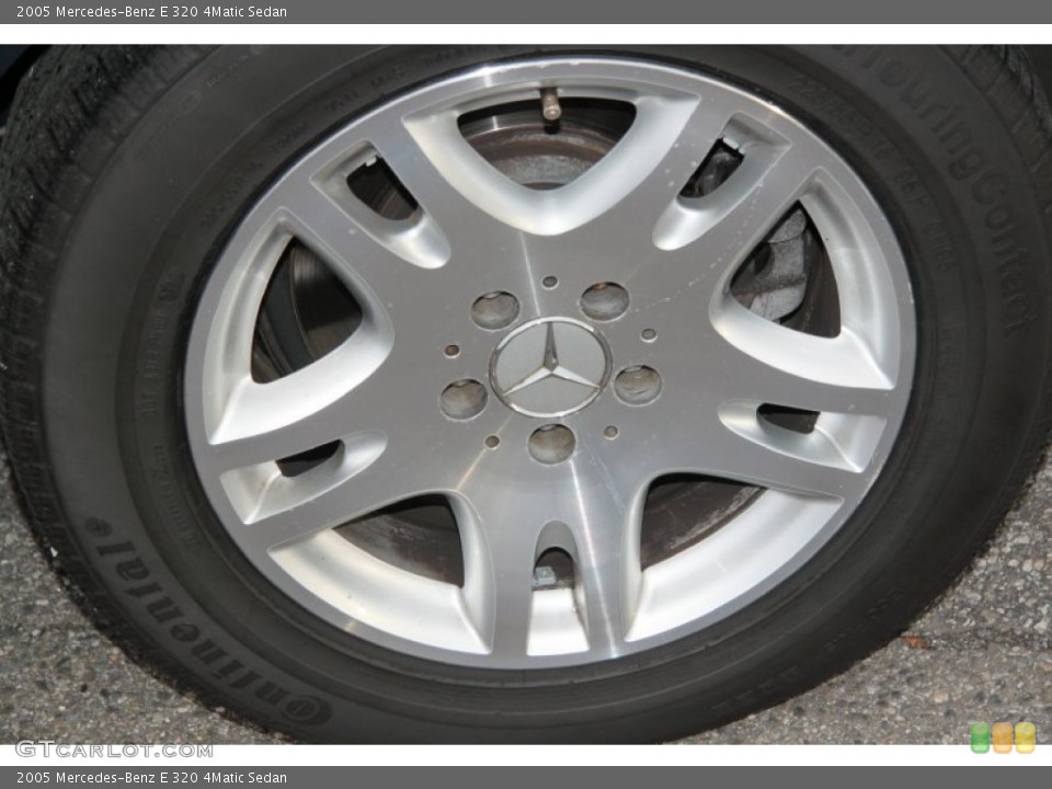 2005 Mercedes-Benz E 320 4Matic Sedan Wheel and Tire Photo #75135177
