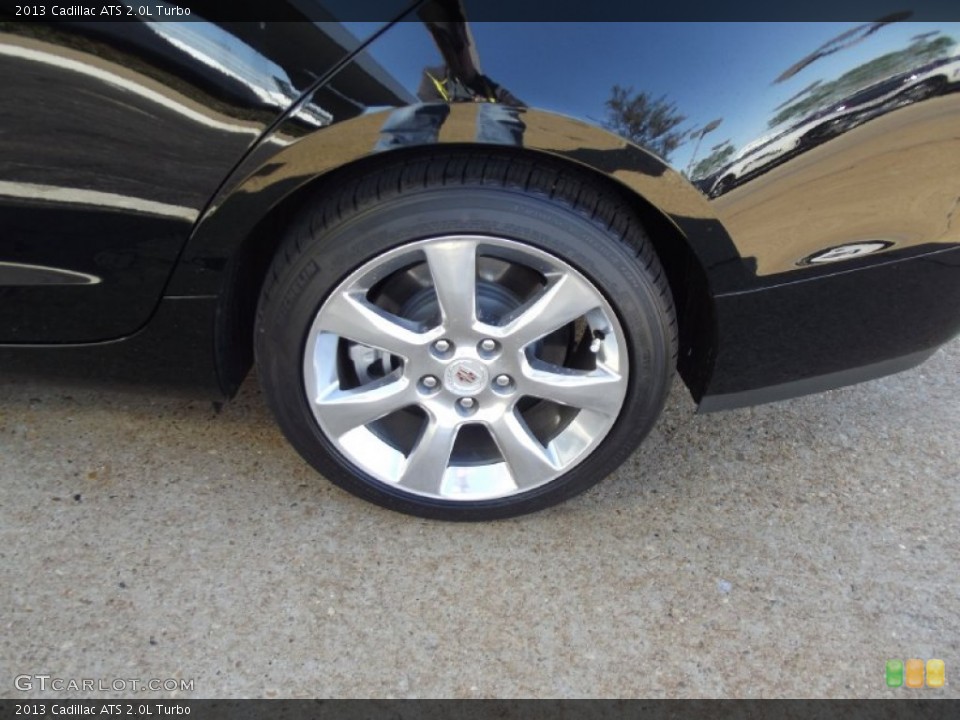 2013 Cadillac ATS 2.0L Turbo Wheel and Tire Photo #75138396