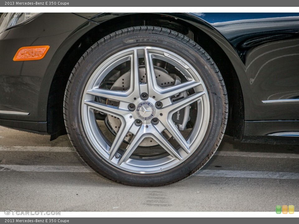 2013 Mercedes-Benz E 350 Coupe Wheel and Tire Photo #75143464