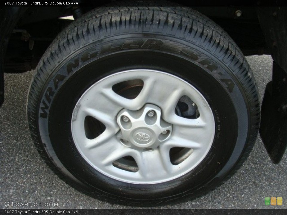 2007 Toyota Tundra SR5 Double Cab 4x4 Wheel and Tire Photo #75146157