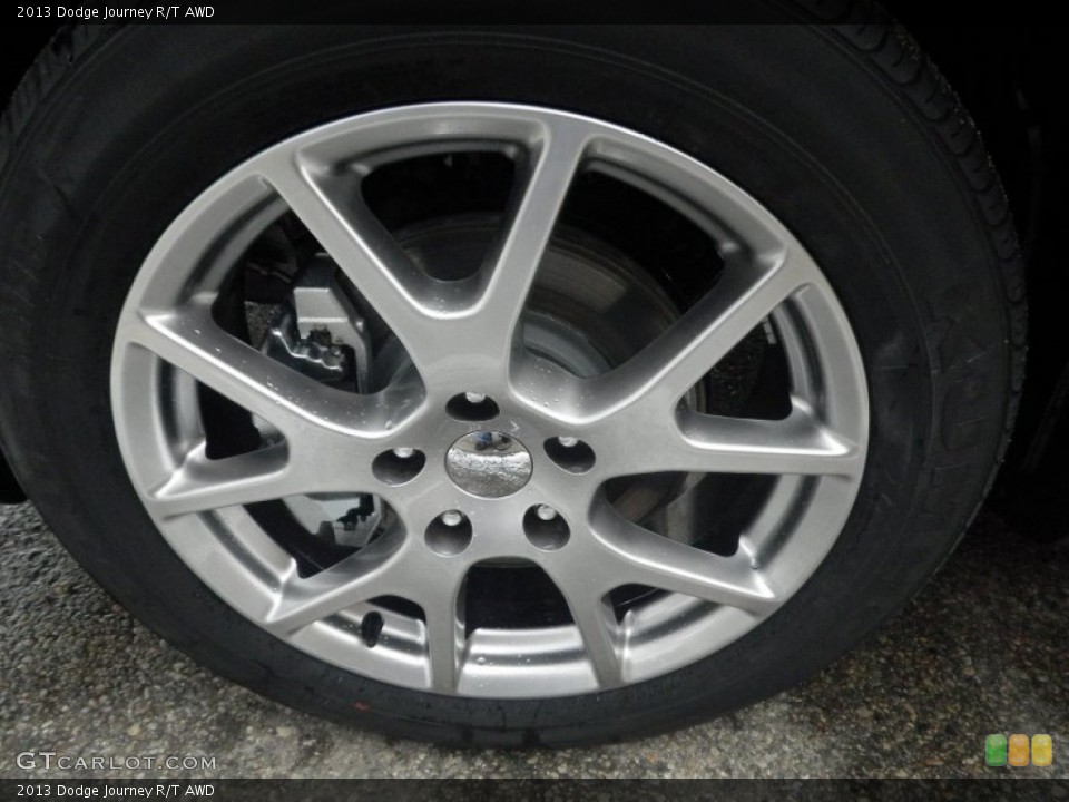 2013 Dodge Journey R/T AWD Wheel and Tire Photo #75147178
