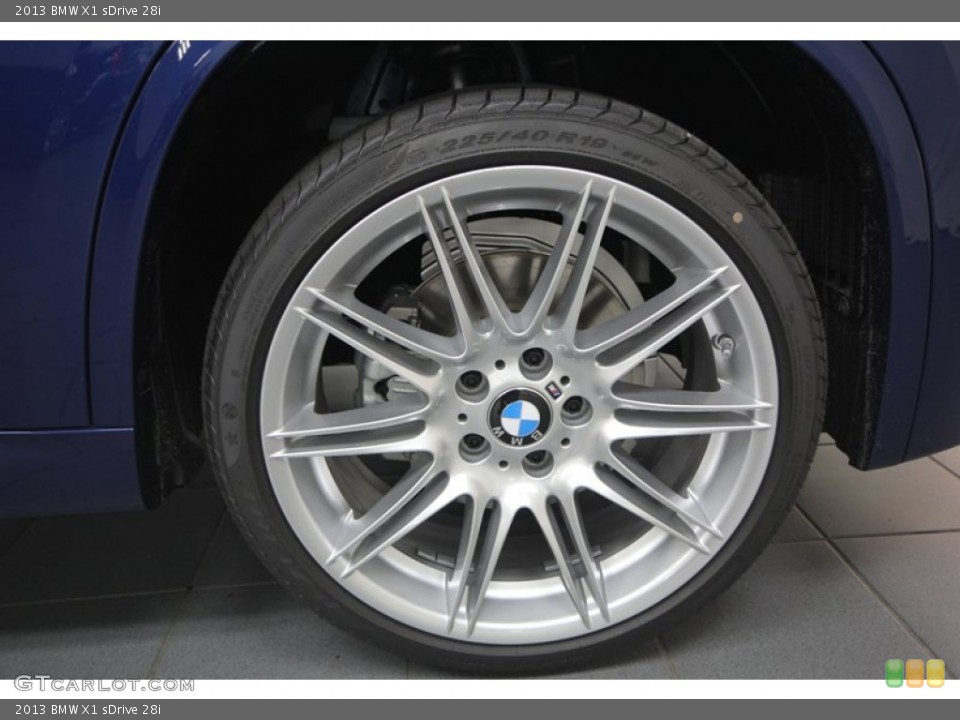 2013 BMW X1 sDrive 28i Wheel and Tire Photo #75151559