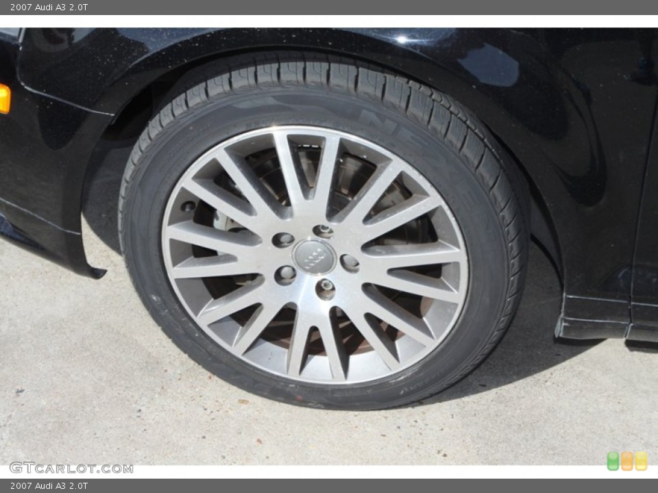 2007 Audi A3 2.0T Wheel and Tire Photo #75153670