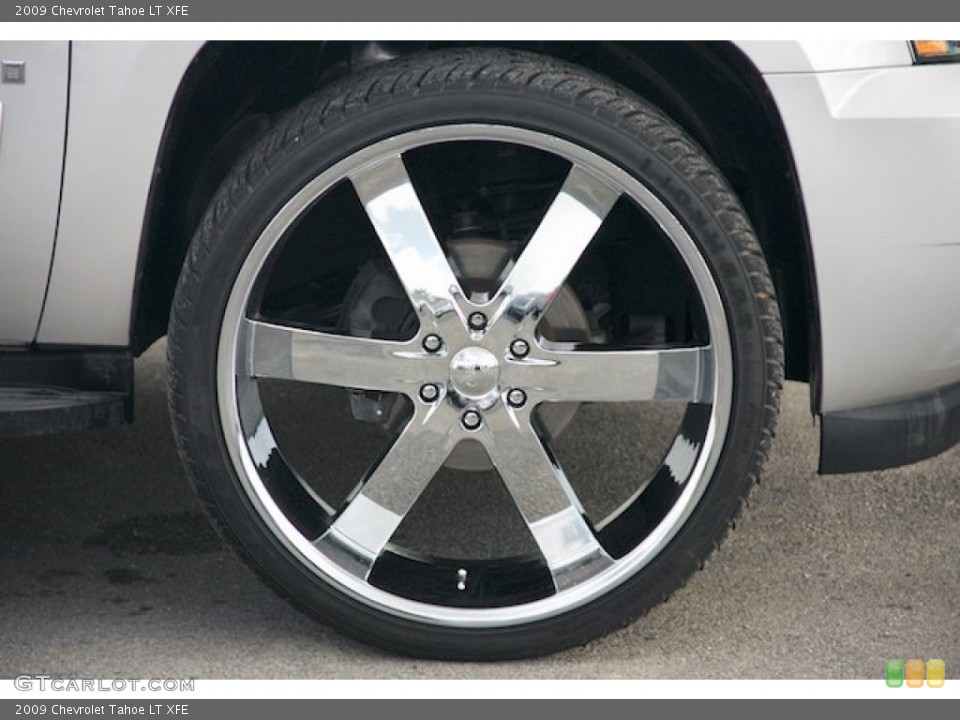 2009 Chevrolet Tahoe Custom Wheel and Tire Photo #75157960