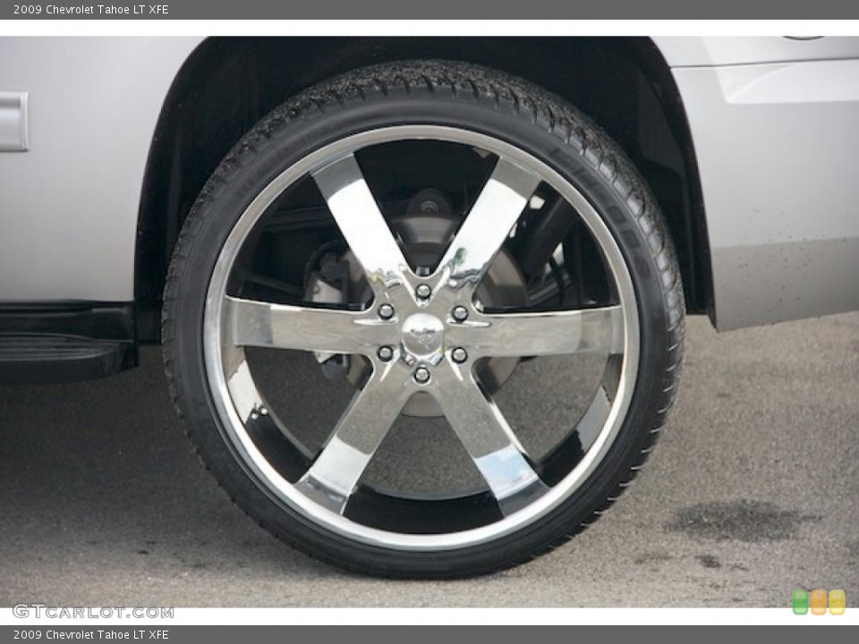 2009 Chevrolet Tahoe Custom Wheel and Tire Photo #75157972