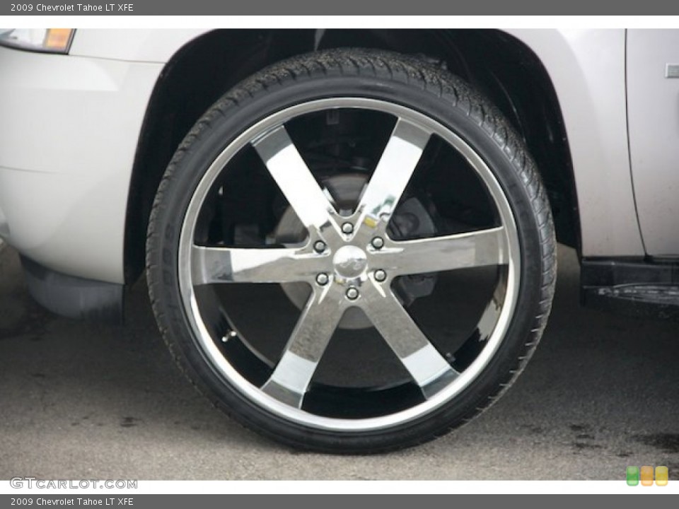 2009 Chevrolet Tahoe Custom Wheel and Tire Photo #75157981