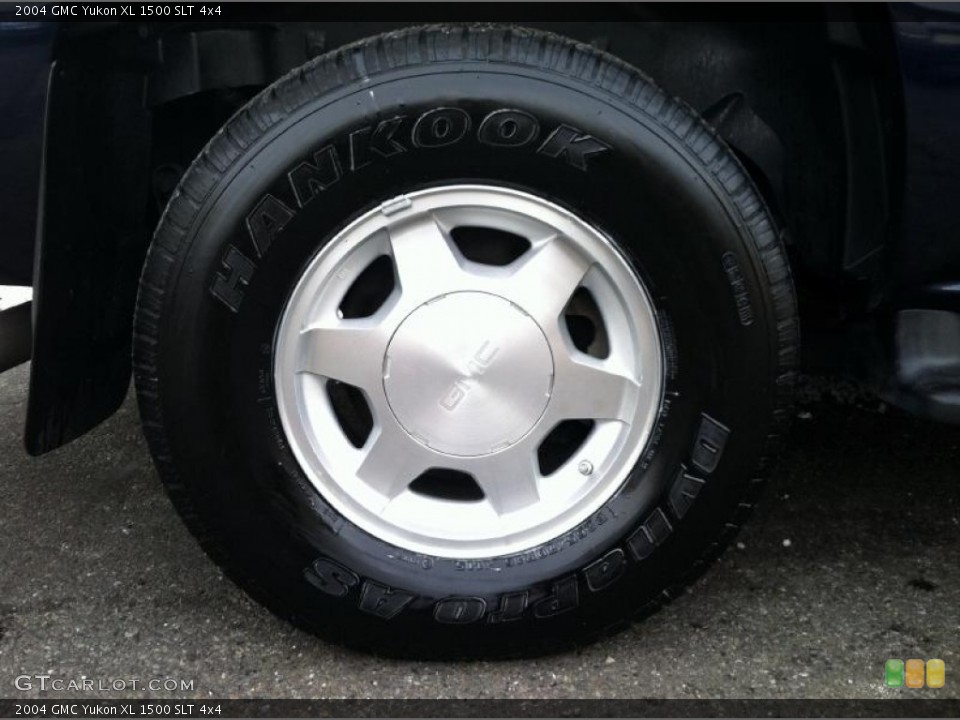 2004 GMC Yukon XL 1500 SLT 4x4 Wheel and Tire Photo #75162100