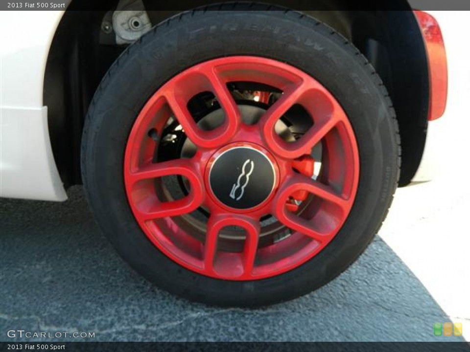 2013 Fiat 500 Sport Wheel and Tire Photo #75169814