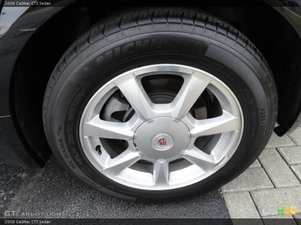 2009 Cadillac CTS Sedan Wheel and Tire Photo #75169874