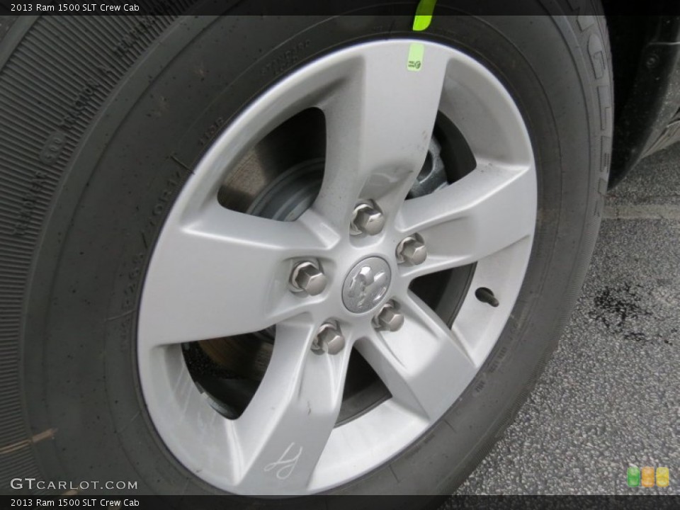 2013 Ram 1500 SLT Crew Cab Wheel and Tire Photo #75170675