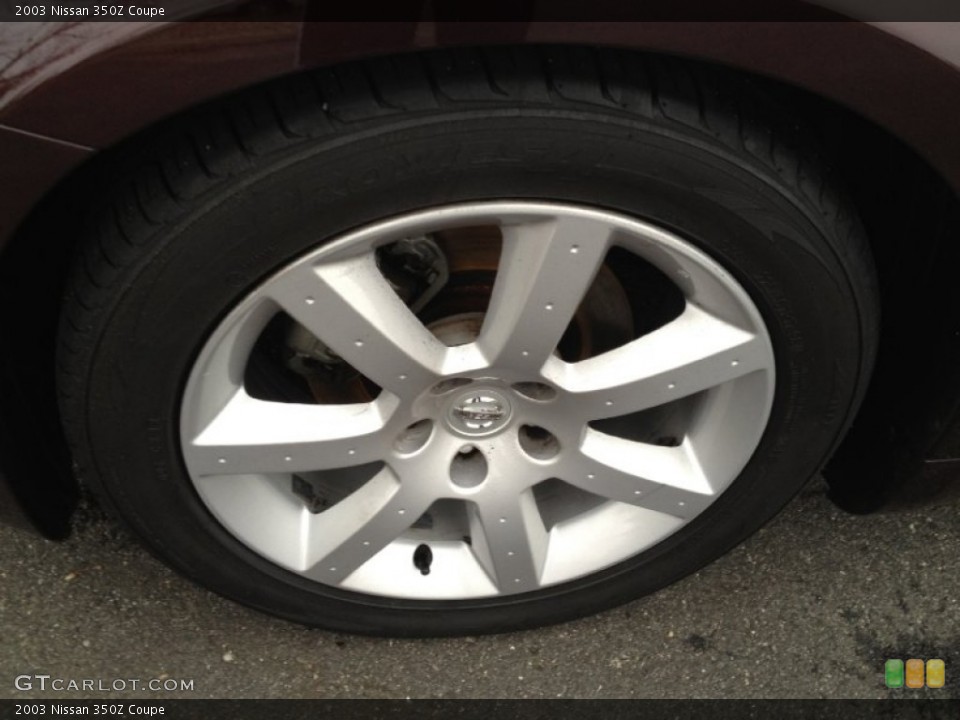2003 Nissan 350Z Coupe Wheel and Tire Photo #75170960