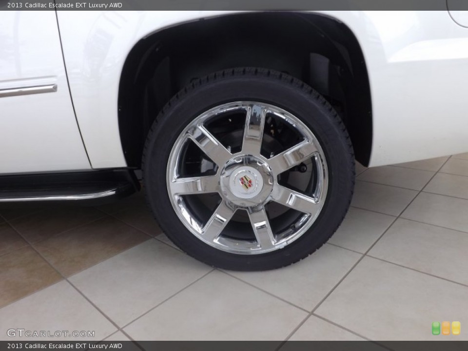 2013 Cadillac Escalade EXT Luxury AWD Wheel and Tire Photo #75174836