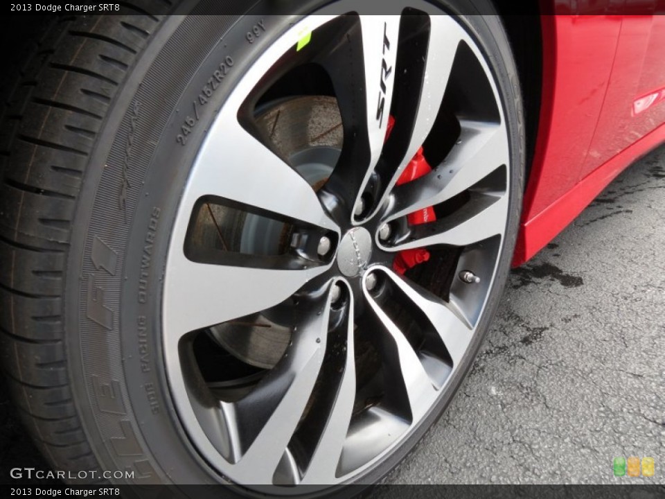 2013 Dodge Charger SRT8 Wheel and Tire Photo #75176984