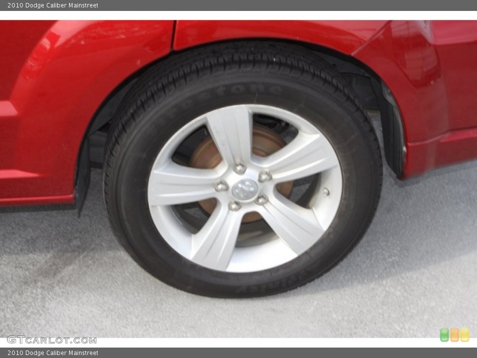 2010 Dodge Caliber Mainstreet Wheel and Tire Photo #75179567