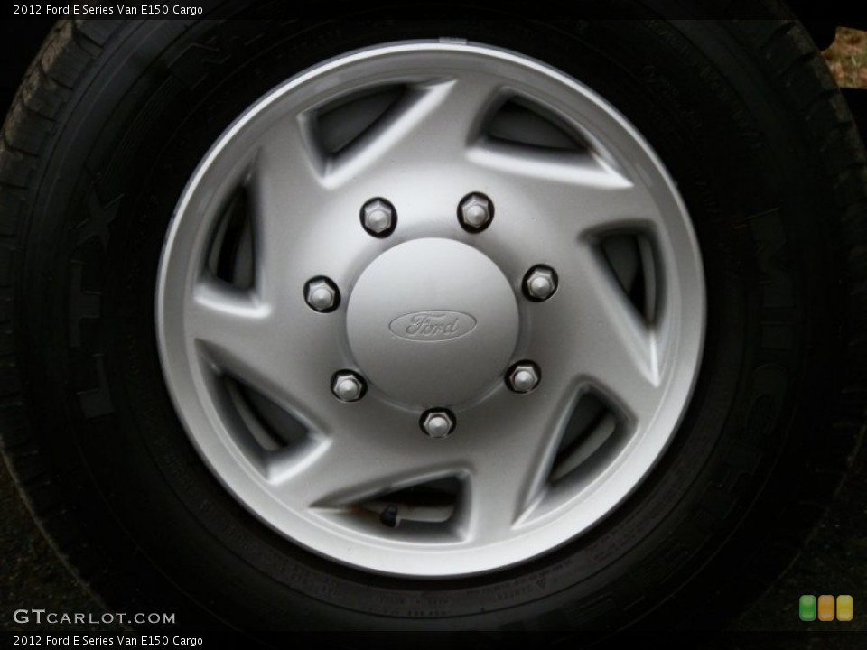 2012 Ford E Series Van E150 Cargo Wheel and Tire Photo #75188801