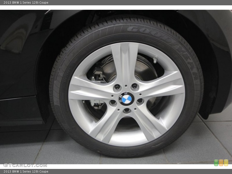 2013 BMW 1 Series 128i Coupe Wheel and Tire Photo #75191630