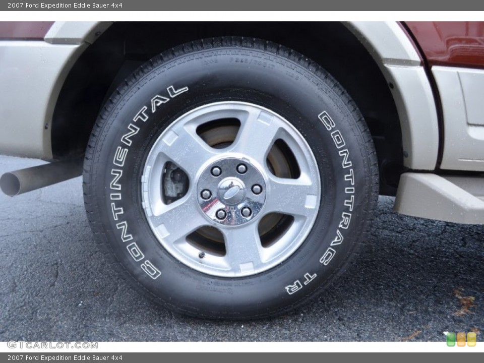 2007 Ford Expedition Eddie Bauer 4x4 Wheel and Tire Photo #75192365