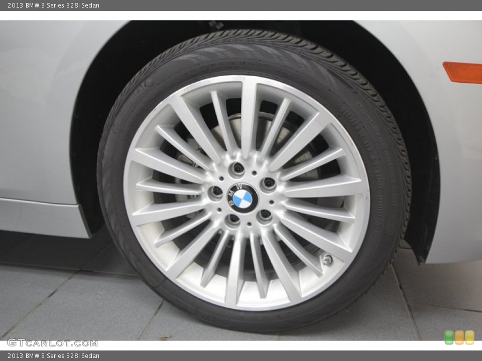 2013 BMW 3 Series 328i Sedan Wheel and Tire Photo #75192932