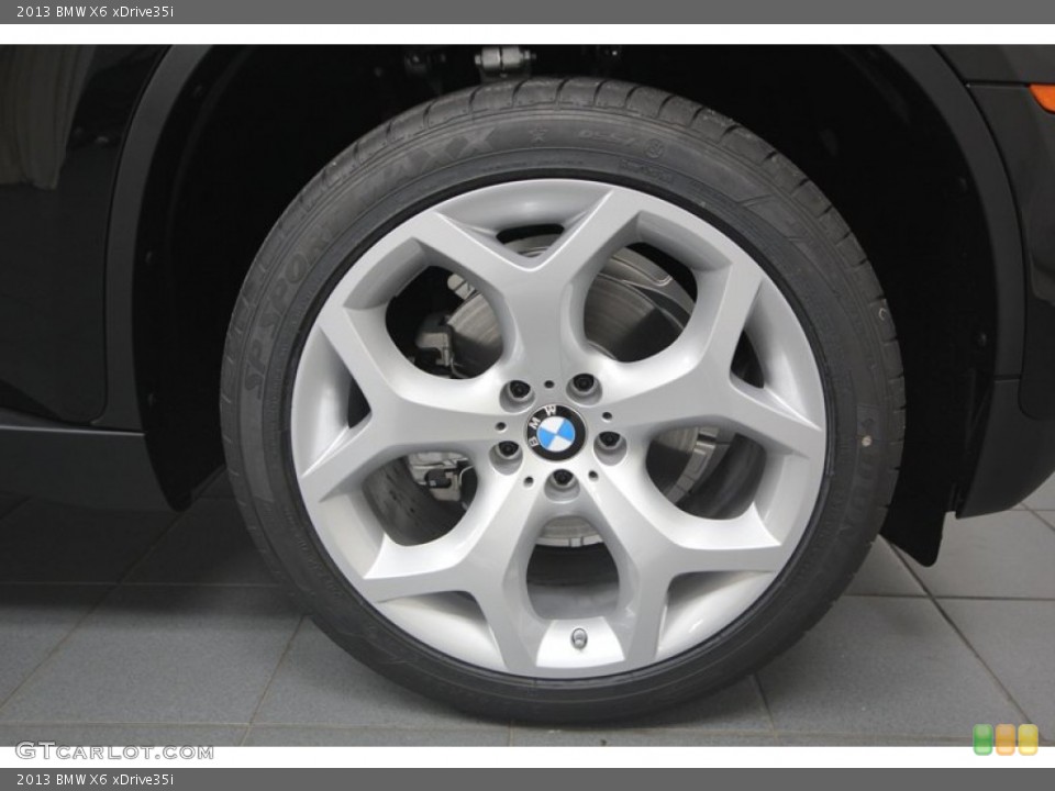 2013 BMW X6 xDrive35i Wheel and Tire Photo #75193232