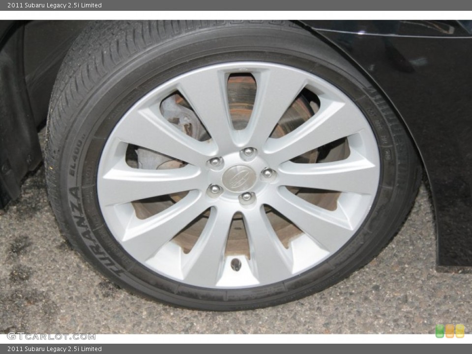 2011 Subaru Legacy 2.5i Limited Wheel and Tire Photo #75194925