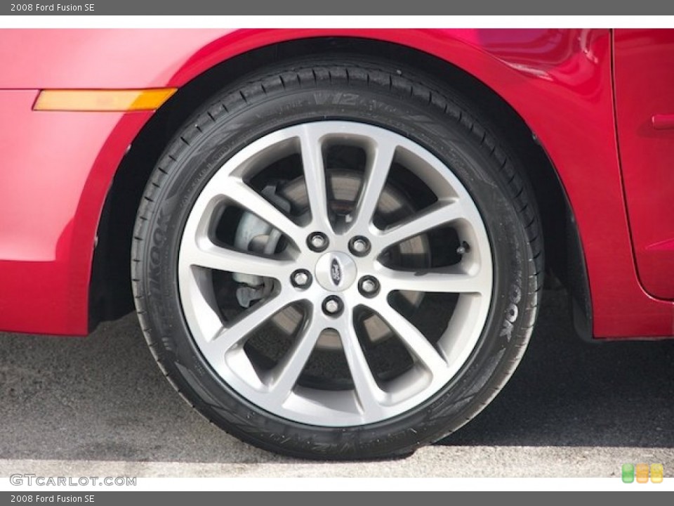 2008 Ford Fusion SE Wheel and Tire Photo #75196710