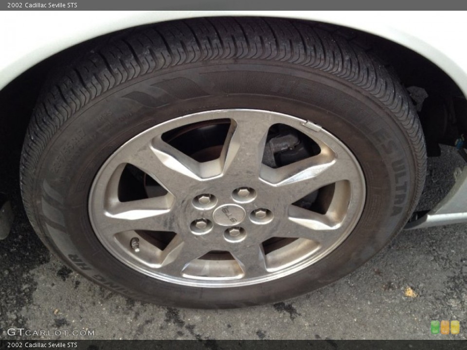 2002 Cadillac Seville STS Wheel and Tire Photo #75198542