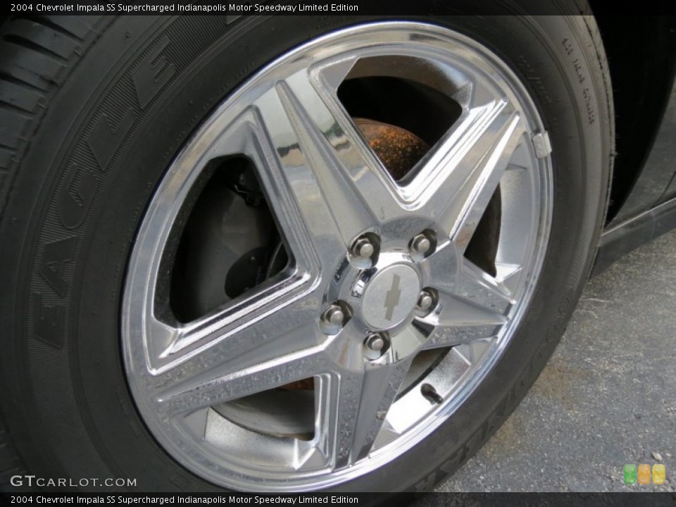 2004 Chevrolet Impala SS Supercharged Indianapolis Motor Speedway Limited Edition Wheel and Tire Photo #75201093