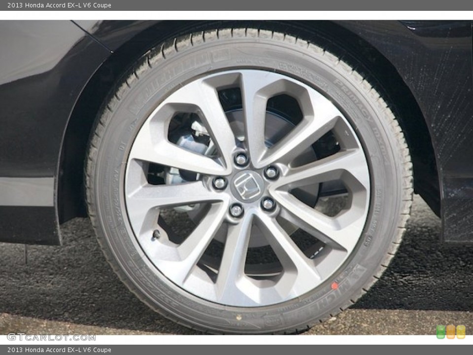2013 Honda Accord EX-L V6 Coupe Wheel and Tire Photo #75202638