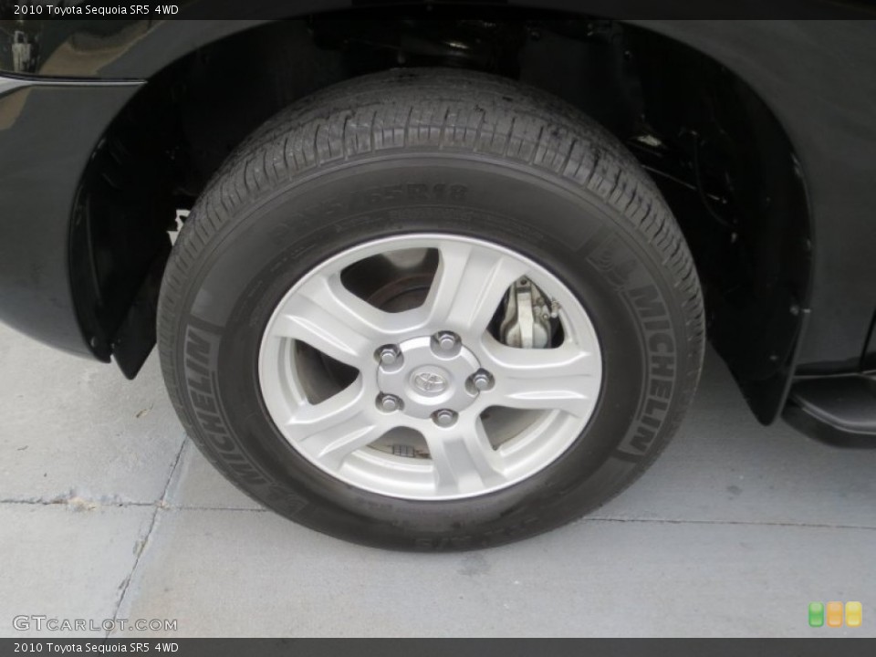 2010 Toyota Sequoia SR5 4WD Wheel and Tire Photo #75205065