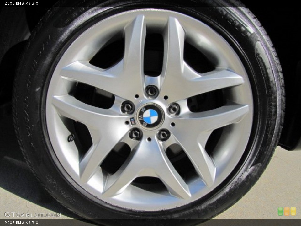 2006 BMW X3 3.0i Wheel and Tire Photo #75205632