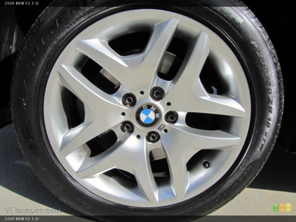 2006 BMW X3 3.0i Wheel and Tire Photo #75205650