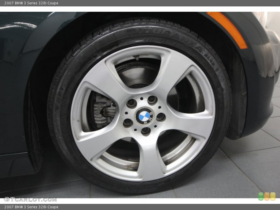 2007 BMW 3 Series 328i Coupe Wheel and Tire Photo #75206108