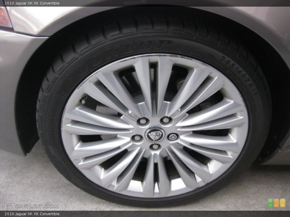 2010 Jaguar XK XK Convertible Wheel and Tire Photo #75208818