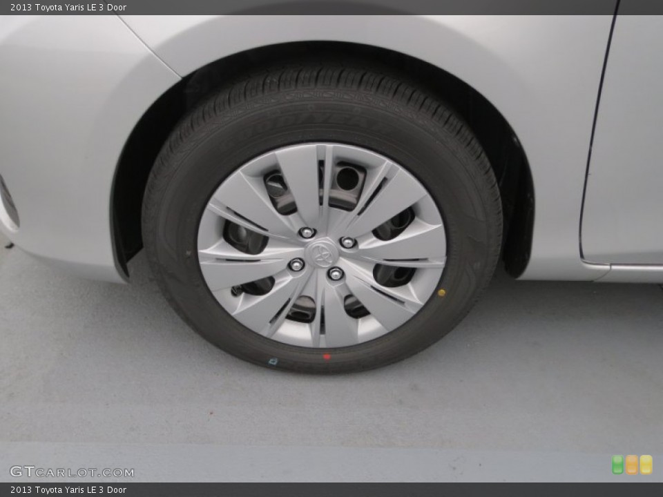 2013 Toyota Yaris LE 3 Door Wheel and Tire Photo #75209328