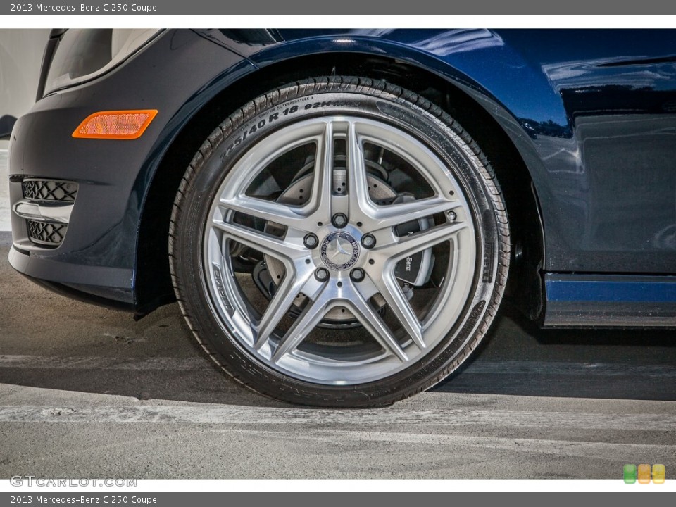 2013 Mercedes-Benz C 250 Coupe Wheel and Tire Photo #75209388