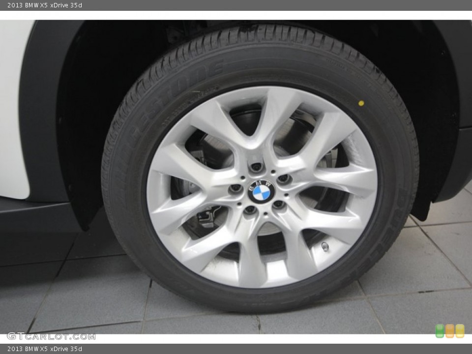 2013 BMW X5 xDrive 35d Wheel and Tire Photo #75210131
