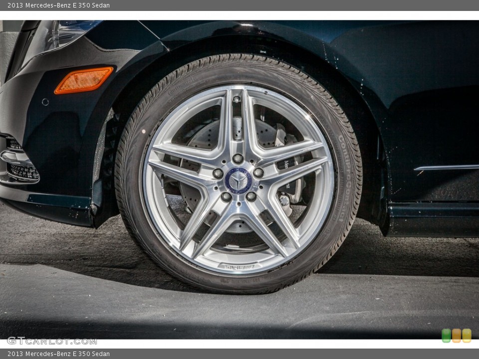 2013 Mercedes-Benz E 350 Sedan Wheel and Tire Photo #75210729