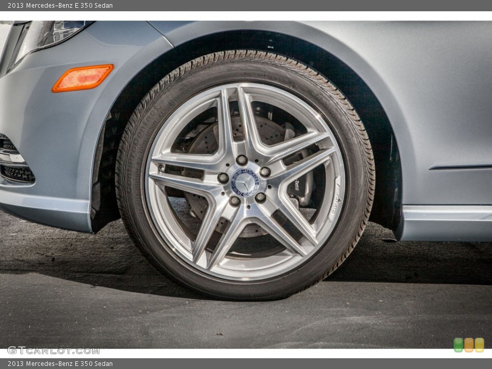 2013 Mercedes-Benz E 350 Sedan Wheel and Tire Photo #75211485