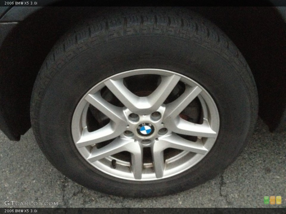 2006 BMW X5 3.0i Wheel and Tire Photo #75215510