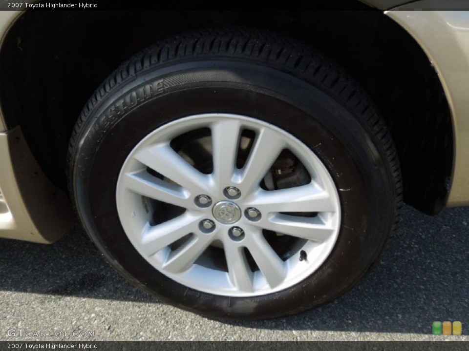 2007 Toyota Highlander Hybrid Wheel and Tire Photo #75217185
