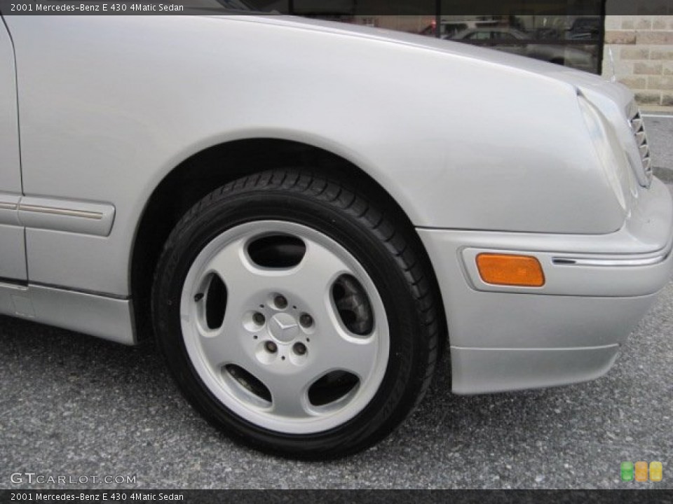 2001 Mercedes-Benz E 430 4Matic Sedan Wheel and Tire Photo #75218136