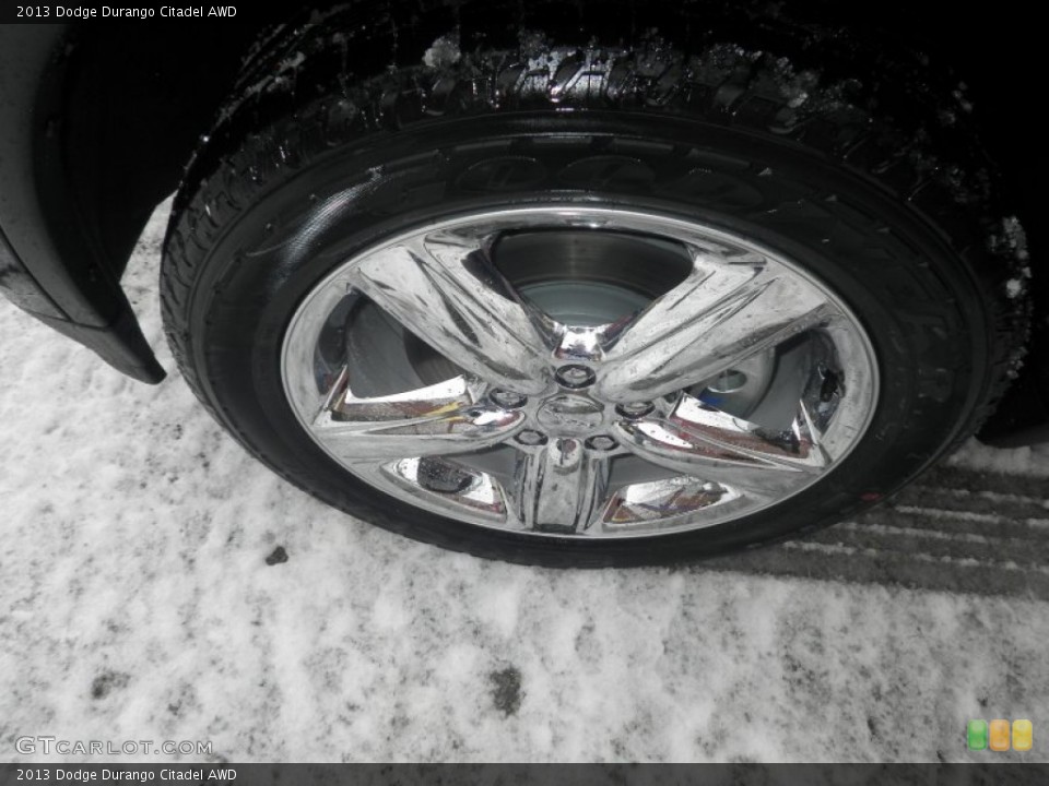 2013 Dodge Durango Citadel AWD Wheel and Tire Photo #75227928
