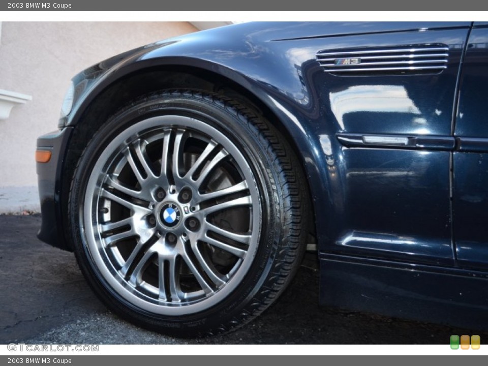 2003 BMW M3 Coupe Wheel and Tire Photo #75230198