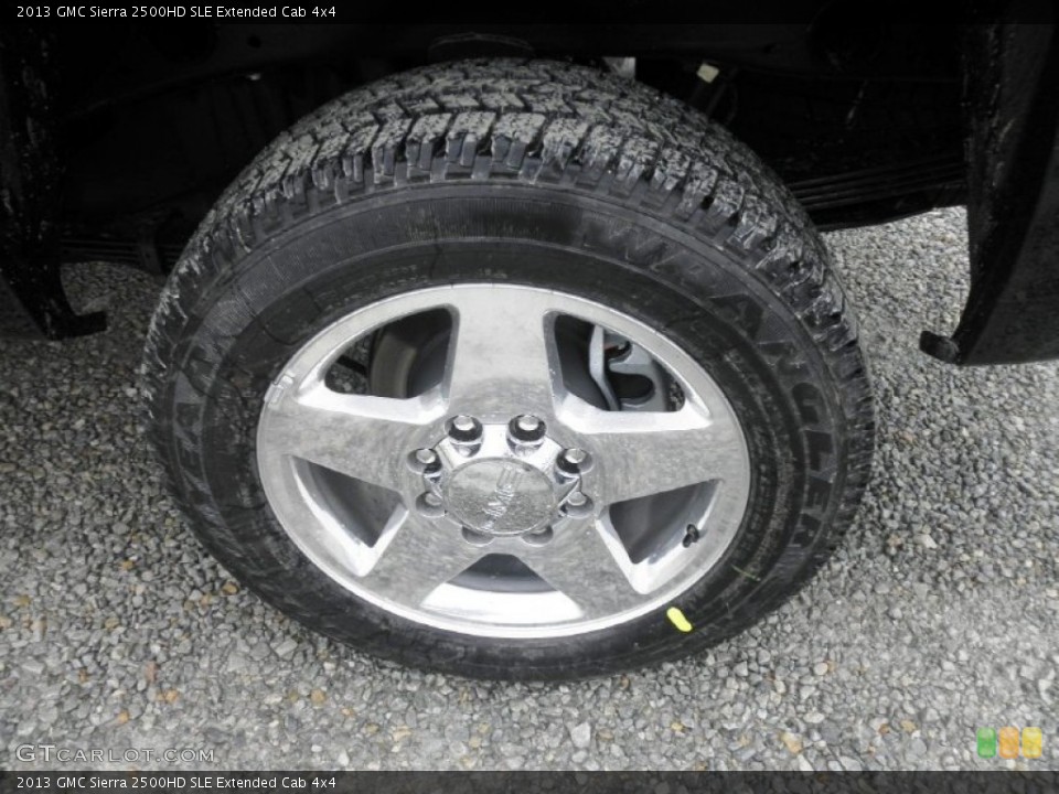 2013 GMC Sierra 2500HD SLE Extended Cab 4x4 Wheel and Tire Photo #75233943