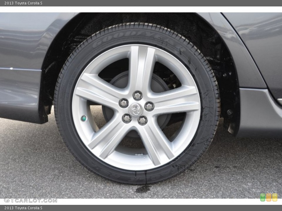 2013 Toyota Corolla S Wheel and Tire Photo #75234774
