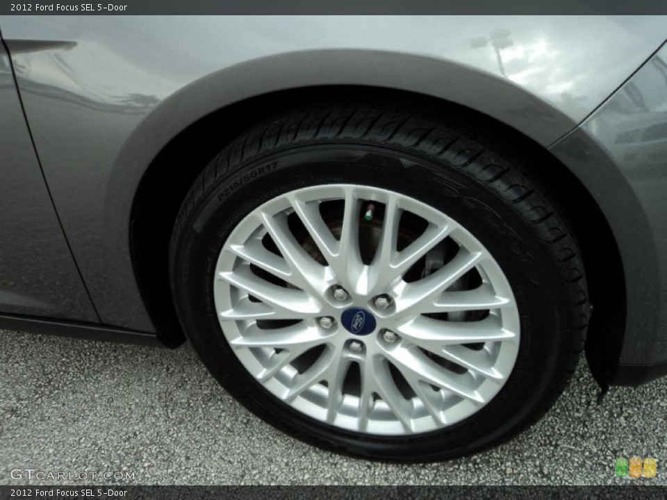 2012 Ford Focus SEL 5-Door Wheel and Tire Photo #75236538