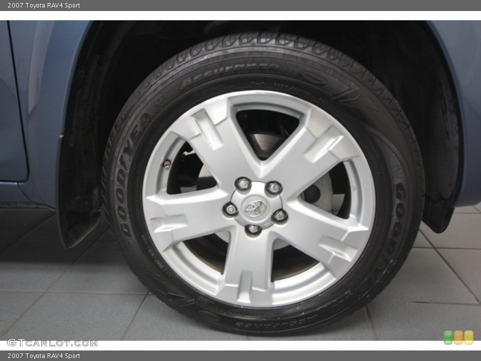 2007 Toyota RAV4 Sport Wheel and Tire Photo #75237060