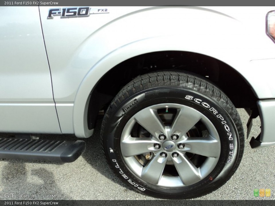 2011 Ford F150 FX2 SuperCrew Wheel and Tire Photo #75237204