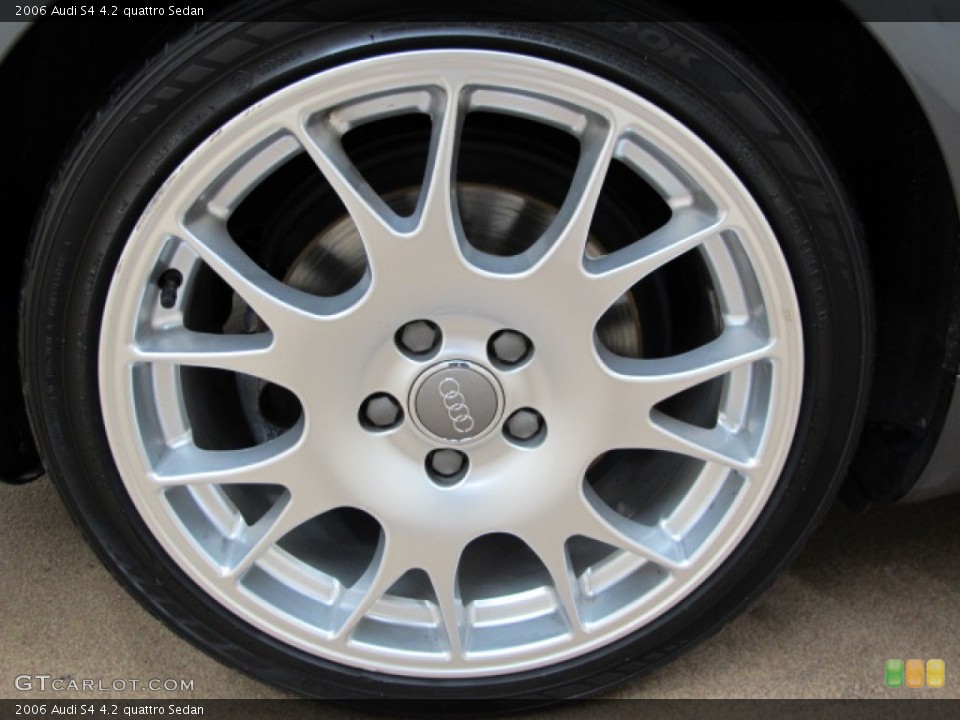 2006 Audi S4 4.2 quattro Sedan Wheel and Tire Photo #75242245